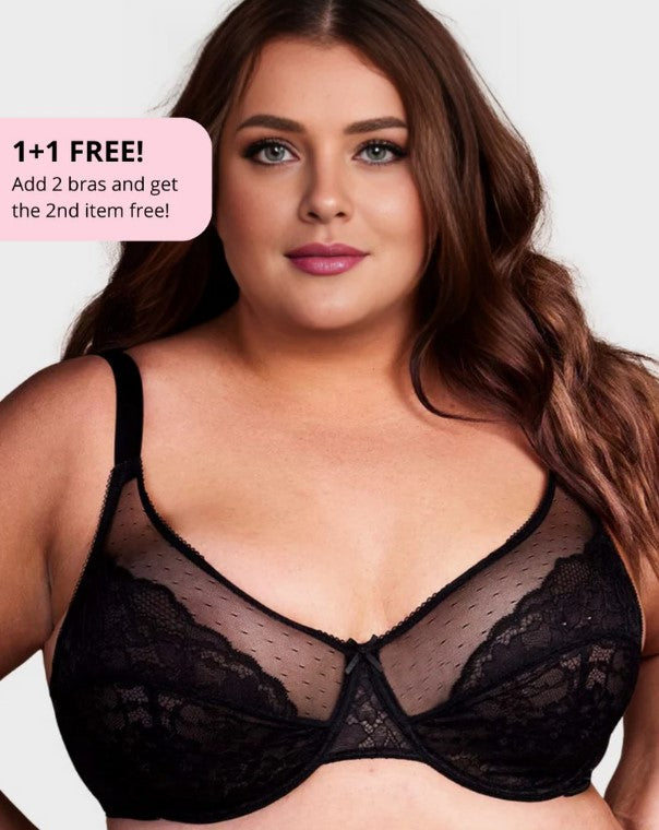 Full Coverage Underwire Minimizer Bra