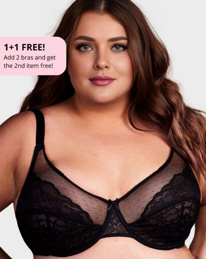 Full Coverage Underwire Minimizer Bra